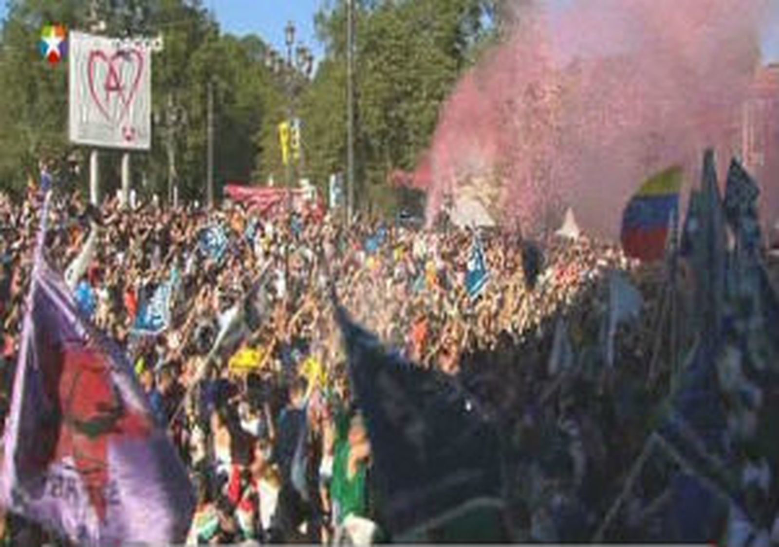 Chupinazo en Bilbao