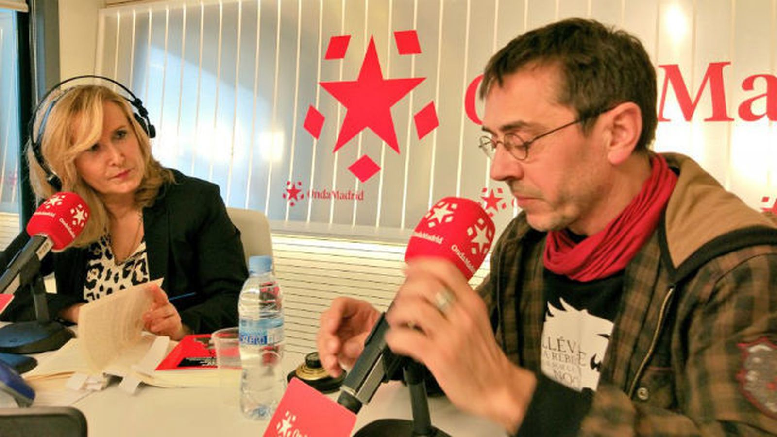 Nieves Herrero y Juan Carlos Monedero