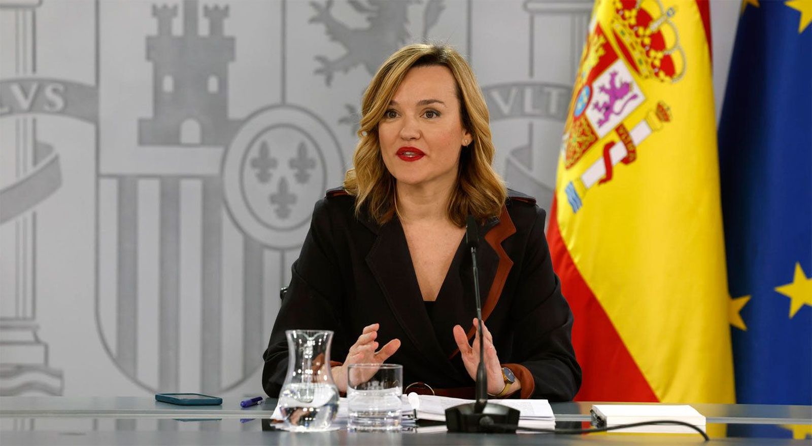 La portavoz del Gobierno dice que la ley de amnistía "está muy cerca" y la califica de "impoluta"