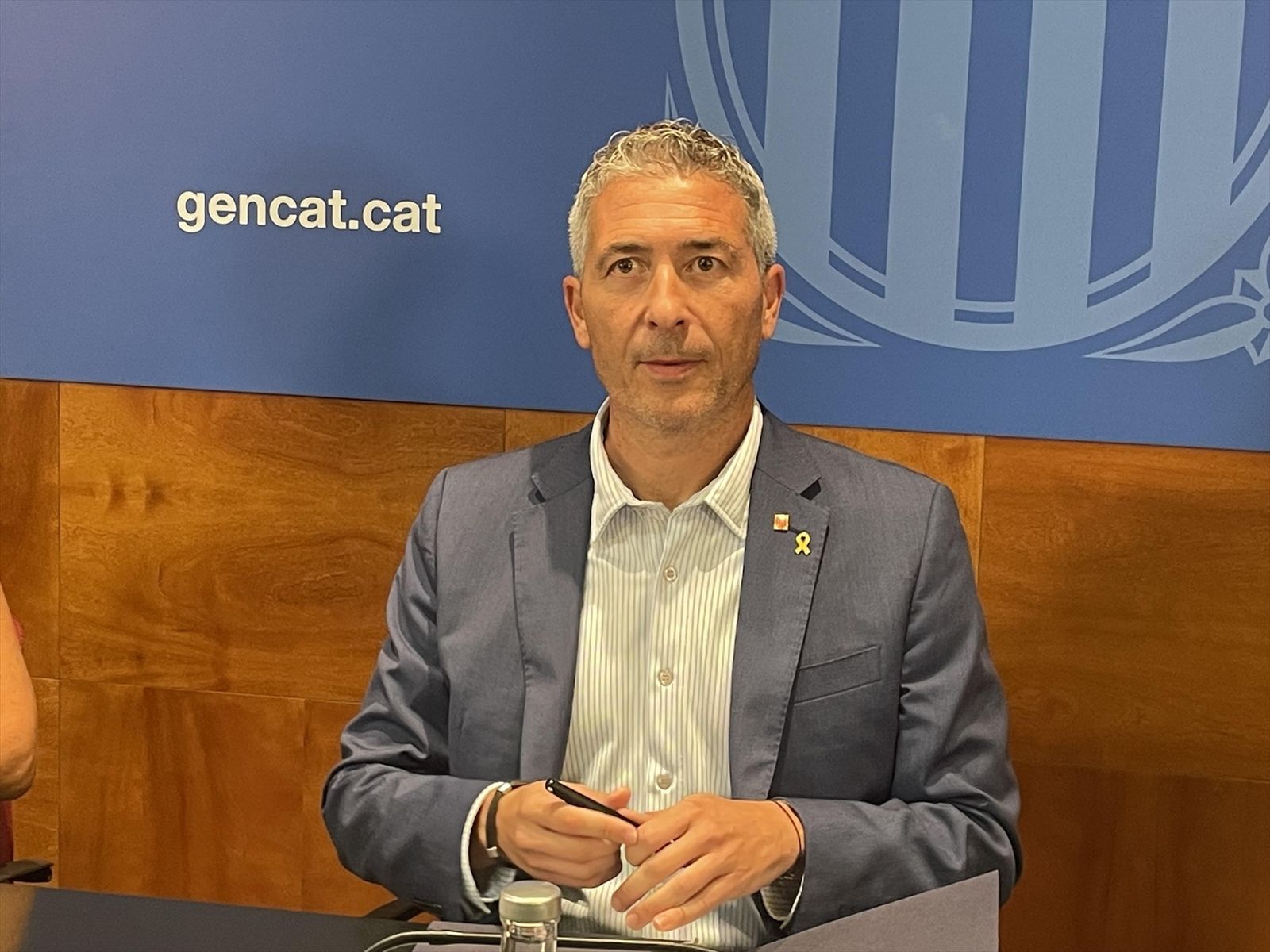 El conseller de Educación Josep Gonzàlez-Cambray