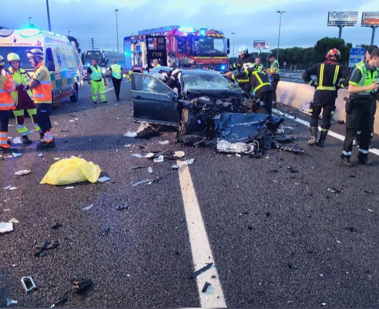 Ya se conocen los resultados de la autopsia del responsable del accidente de la A-6
