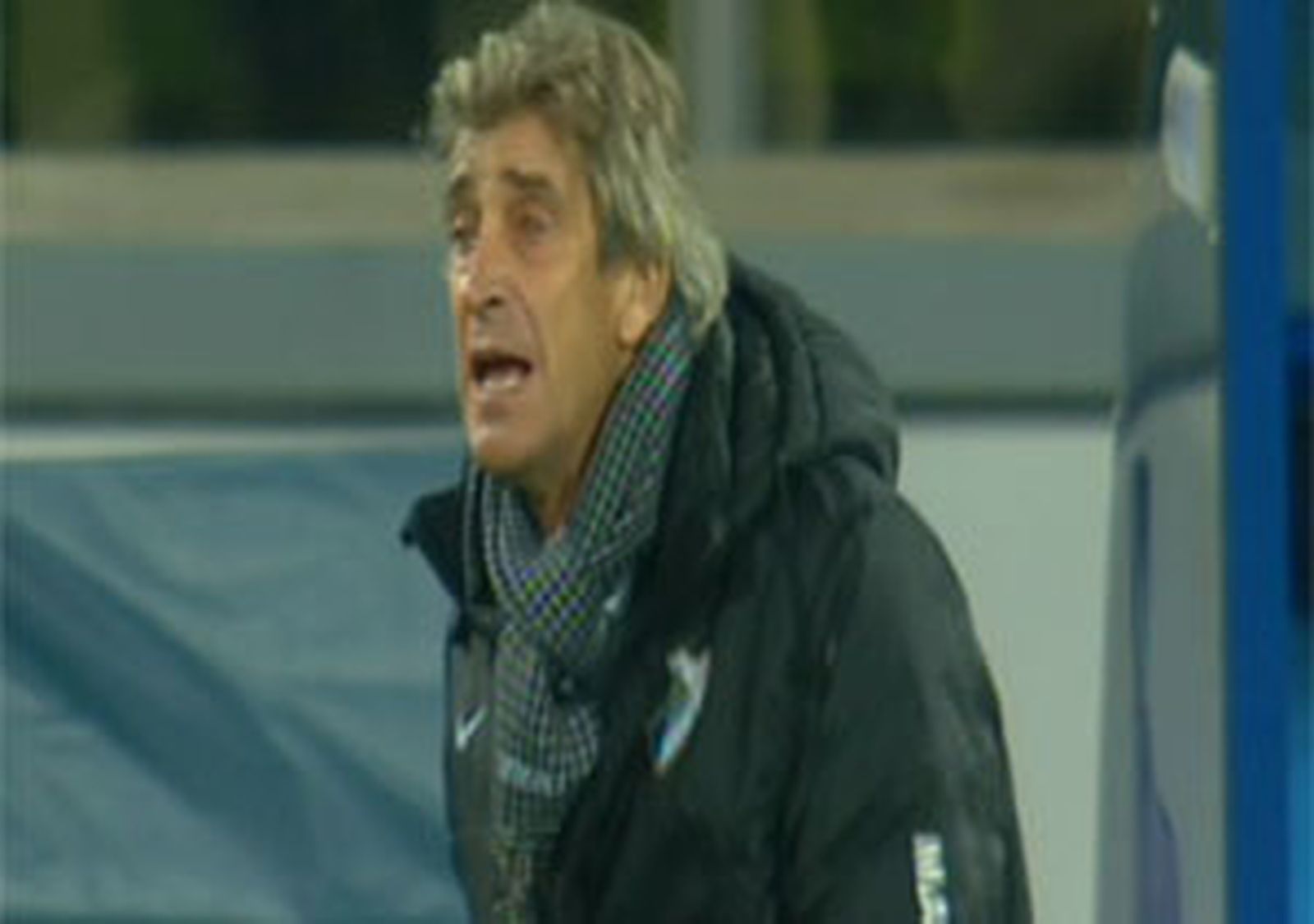 Manuel Pellegrini, entrenador del Málaga