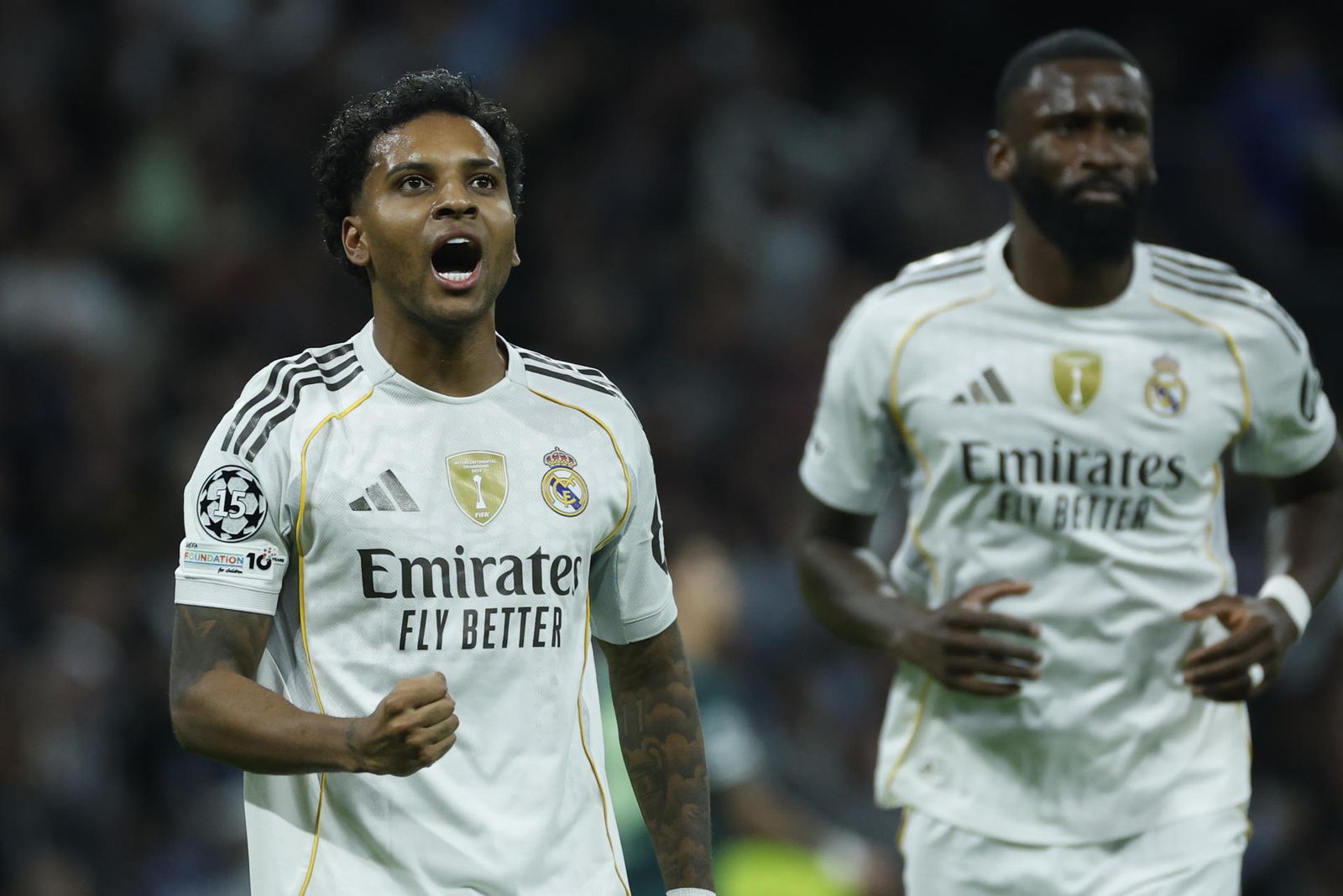 Rodrygo y Rudiger