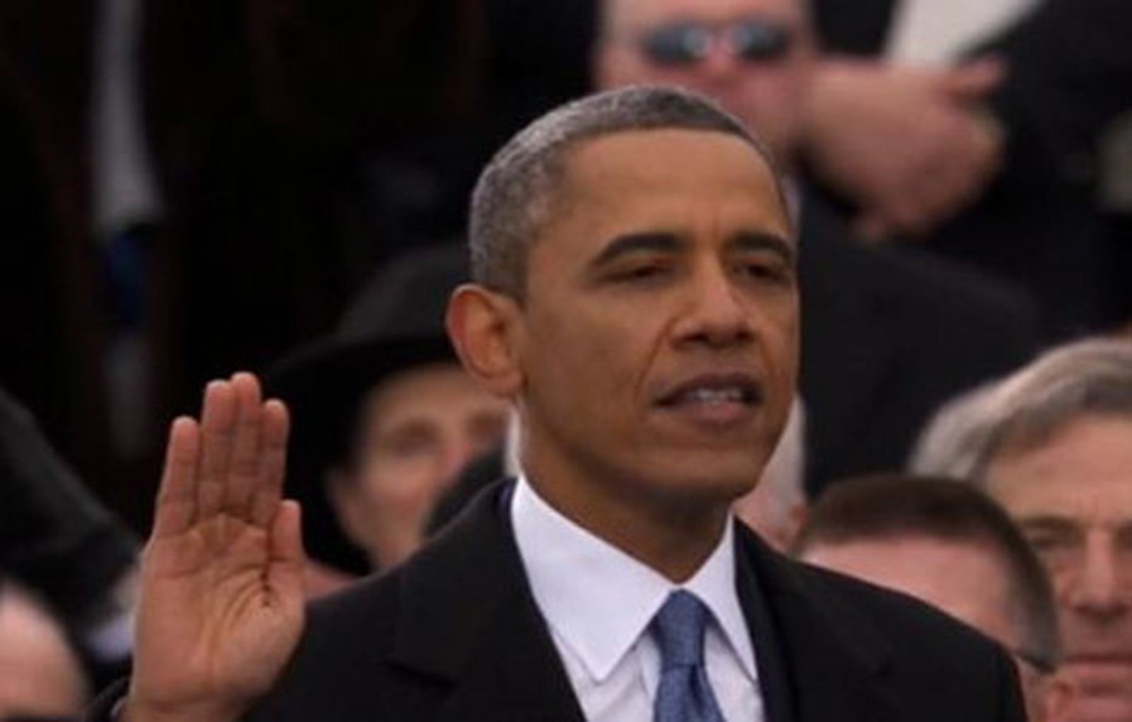 Obama jura en el Capitolio
