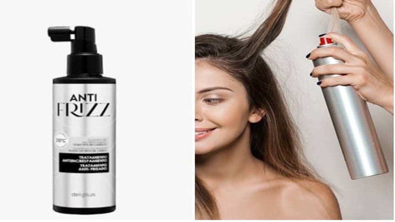 Spray anti frizz