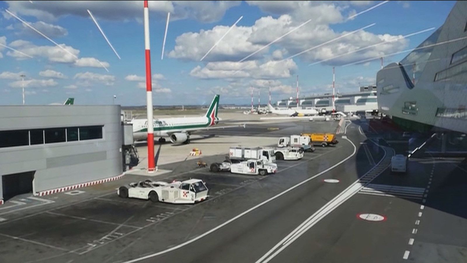 Alitalia suspende los vuelos internacionales desde Milán