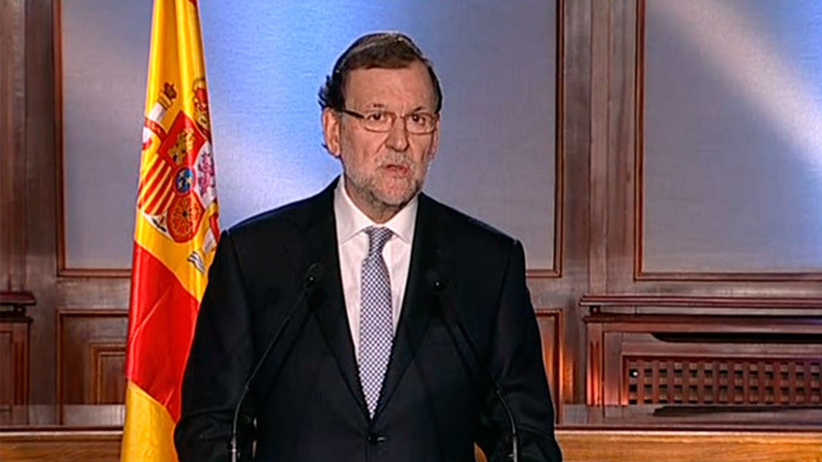Rajoy recurre la declaración de secesión ante el Constitucional: "Pretenden acabar con la democracia y no lo voy a permitir"