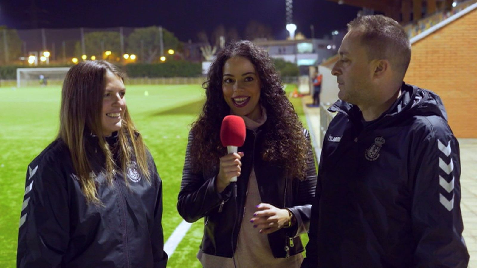 Miguel y Eva, unidos por el CF Pozuelo