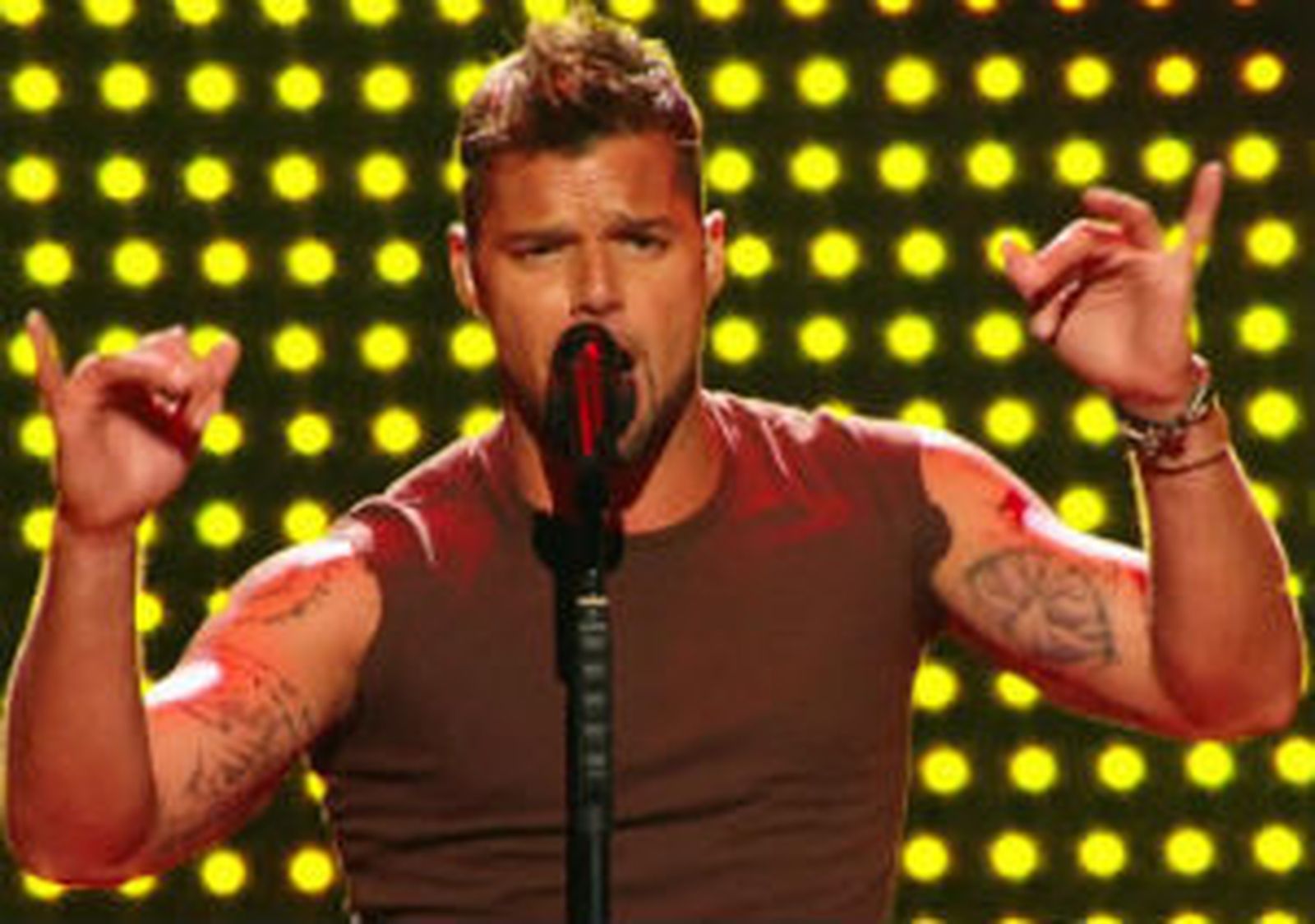 Ricky Martin, en concierto