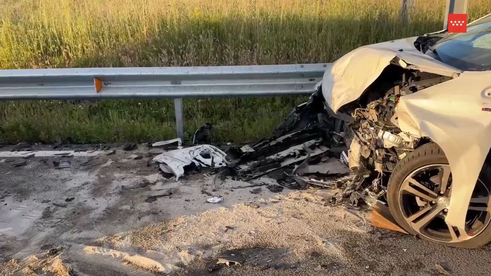 Accidente tráfico en Torres de la Alameda