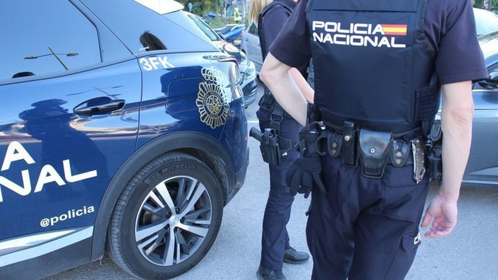 Intervención de la Policía Nacional