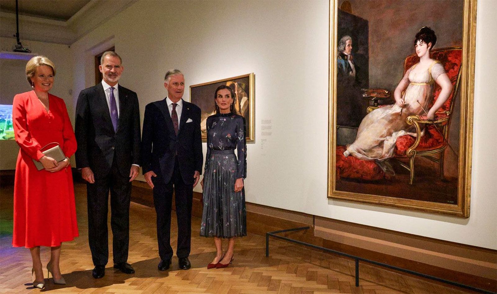 Los Reyes asisten en Bruselas a la inauguración del festival Europalia dedicado a la cultura española