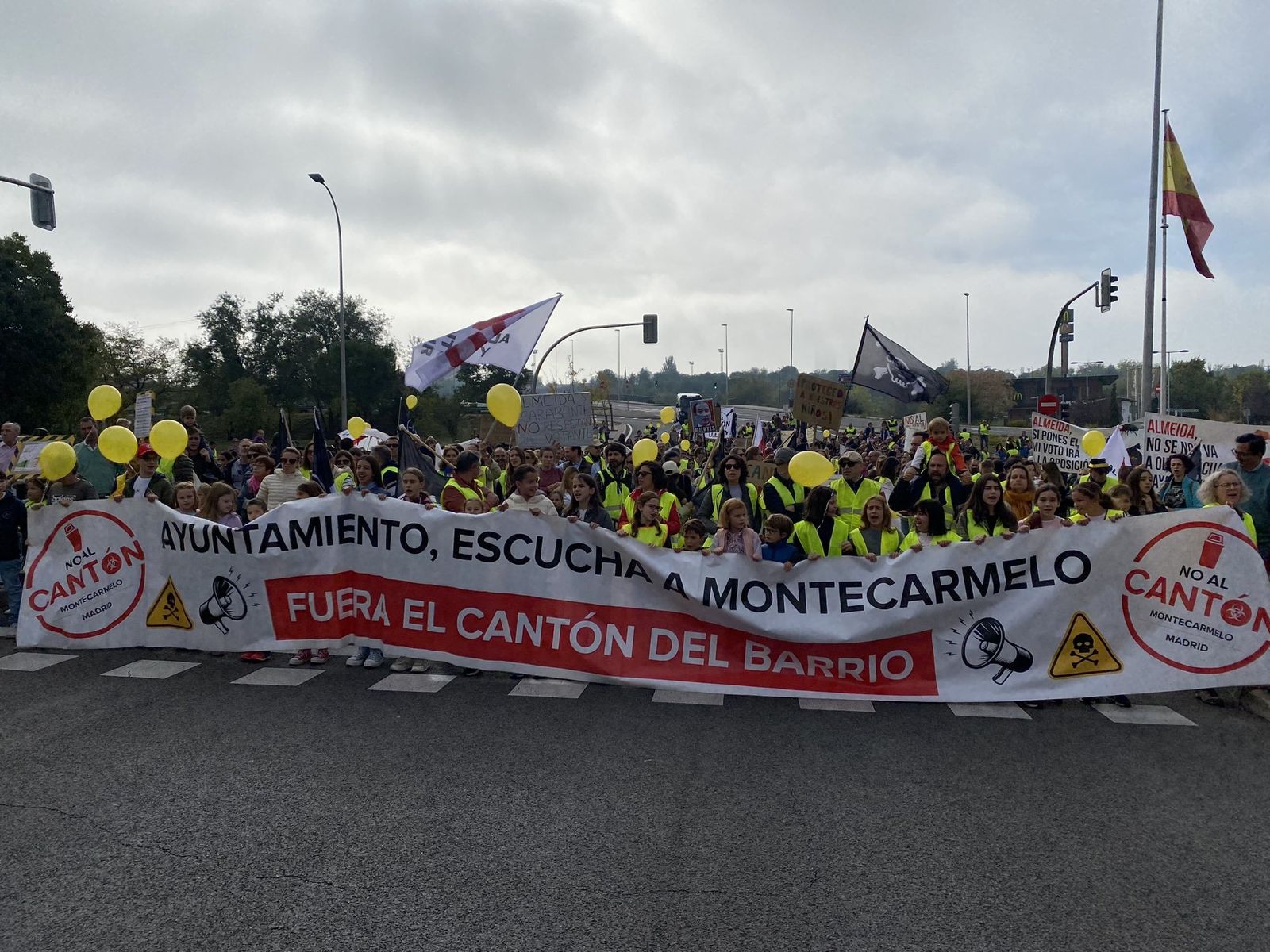 Montecarmelo rechaza el cantón de limpieza