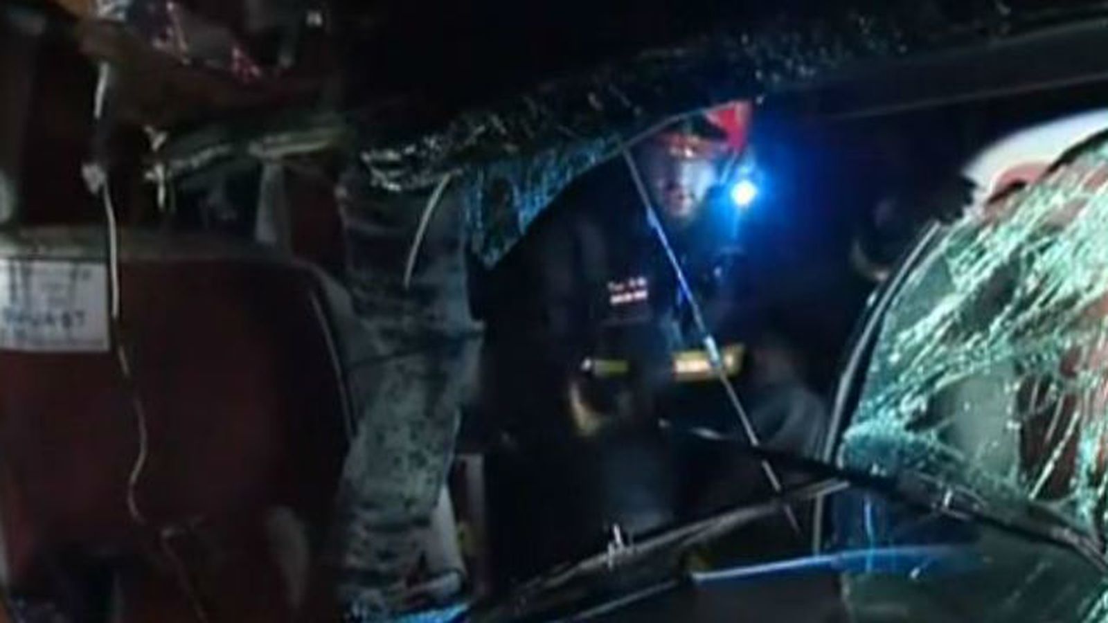 Un herido grave tras el choque de dos autobuses con 3 fallecidos en Palencia