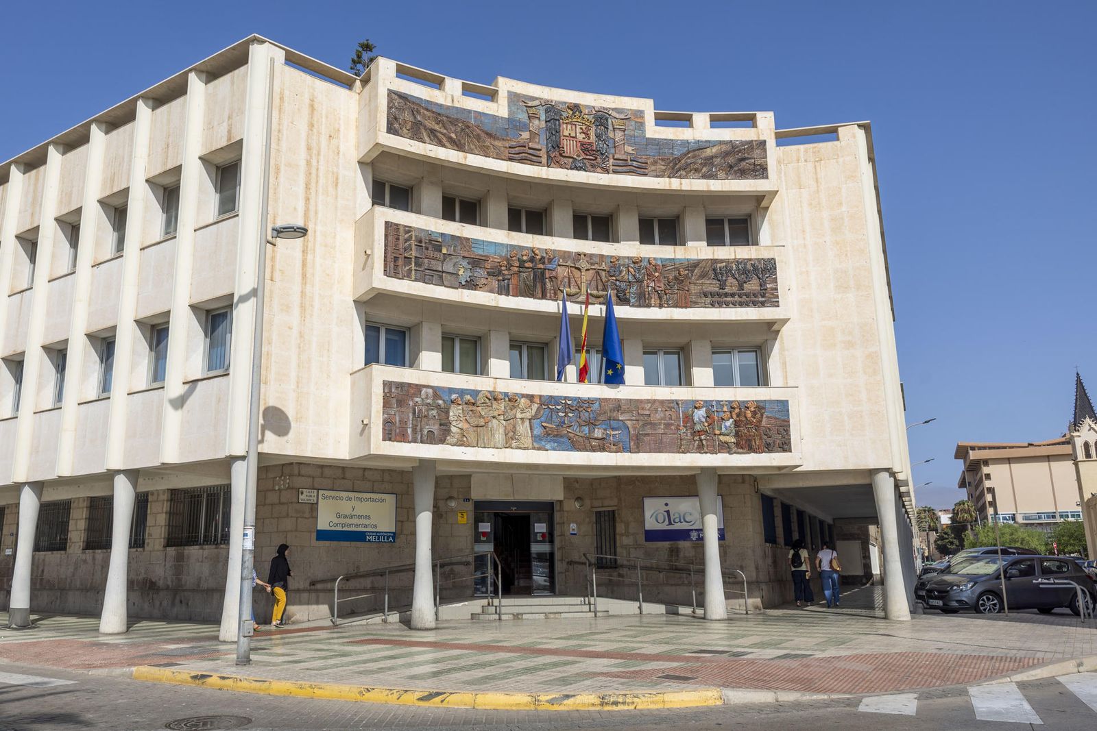 Una de las sedes de la administración pública de Melilla