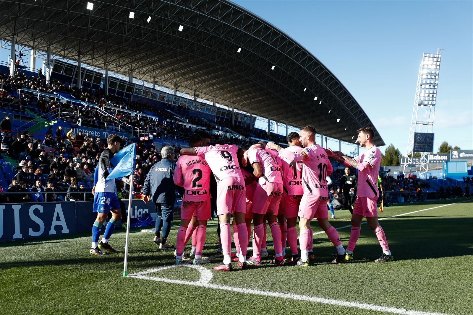 El Getafe cae 1-2 ante el Espanyol en un duelo de golazos