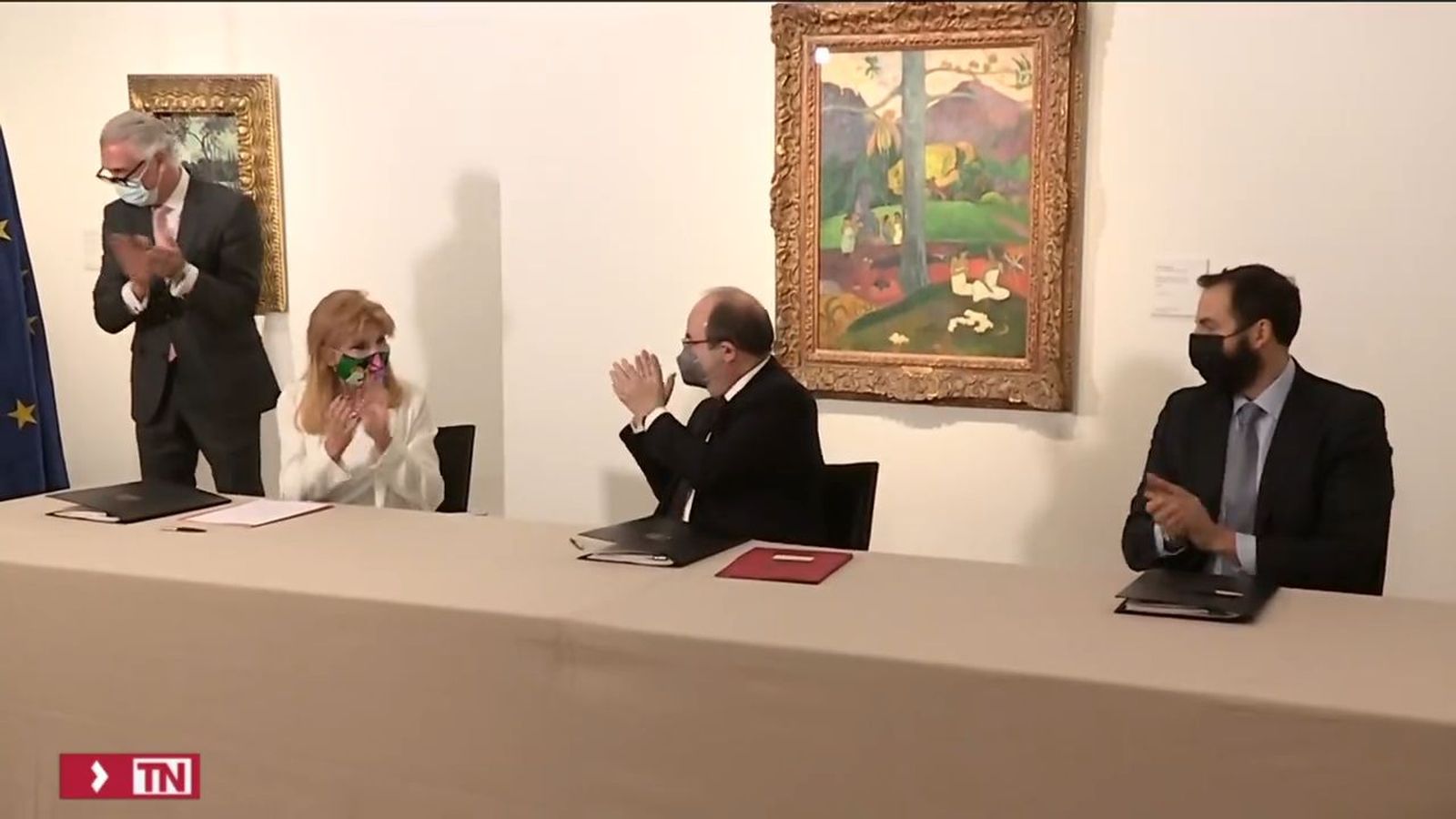 Firma histórica en el Thyssen