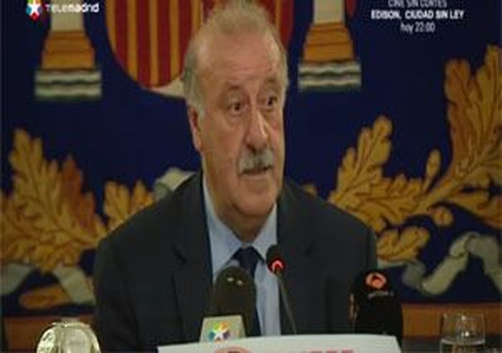 Del Bosque: " Espero el buen comportamiento de todos los protagonistas en el Clásico"