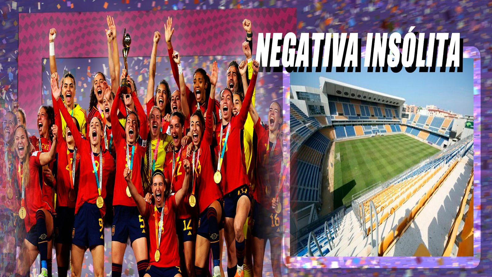El Cádiz se niega a que la Selección femenina juegue en su estadio