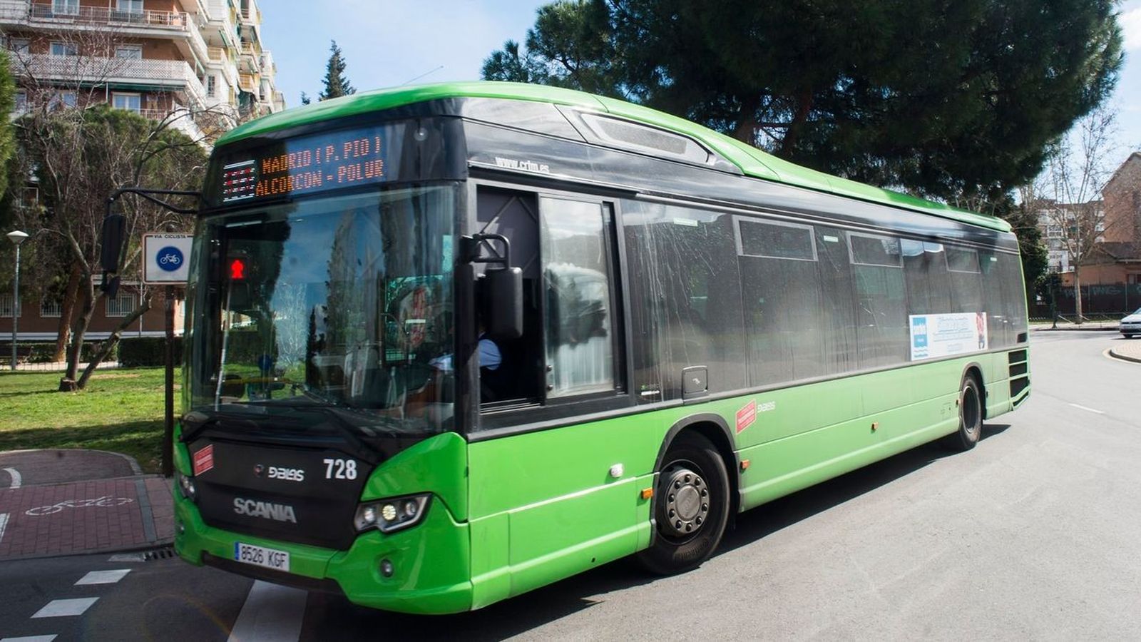 Autobús interurbano de Madrid