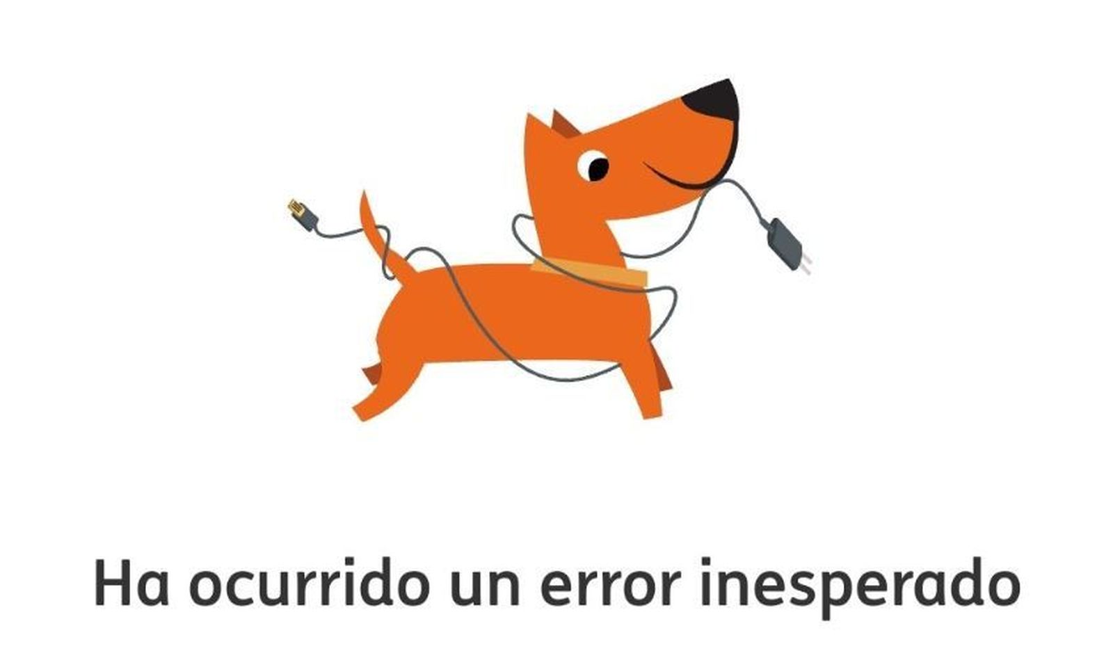Mensaje de error que ING mostraba a los clientes que intentaban entrar en la app