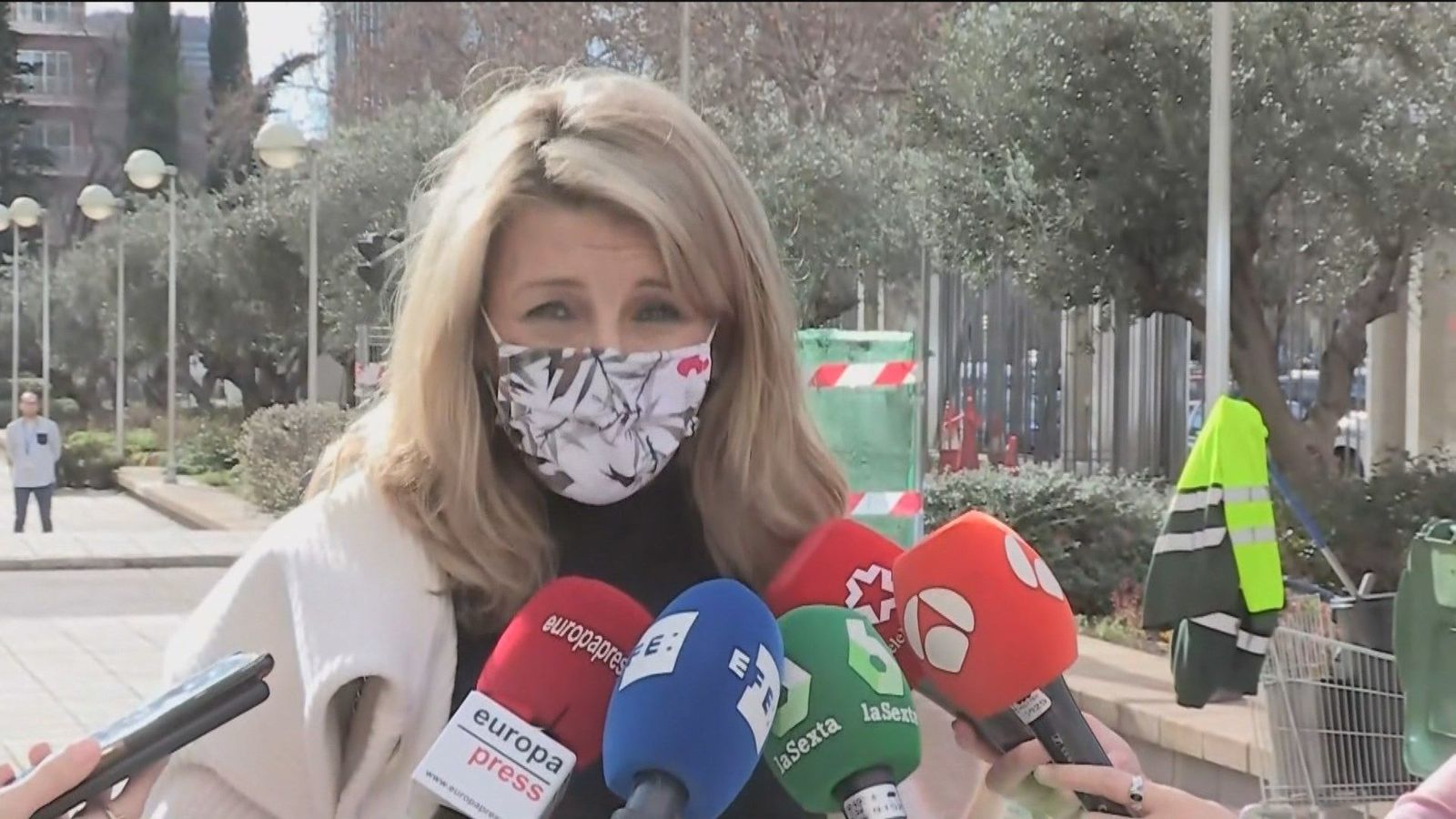 Yolanda Díaz segura de que los socios del Gobierno "no dejarán caer" la reforma laboral