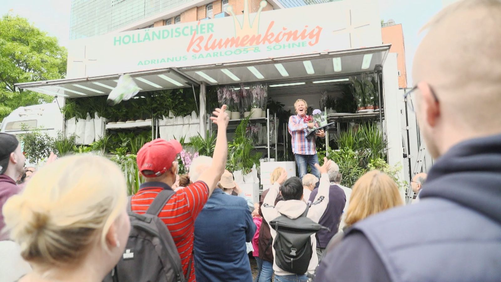 Subasta de flores y plantas en Hamburgo