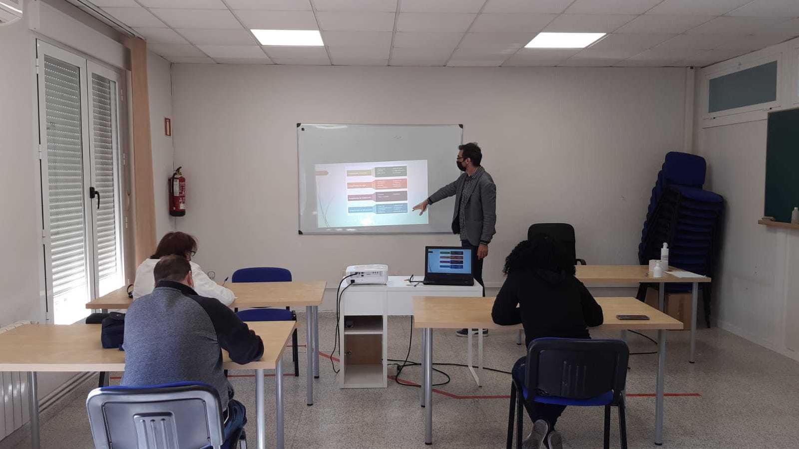 Aula de formación de la Mancomunidad de Servicios del Sureste de Madrid
