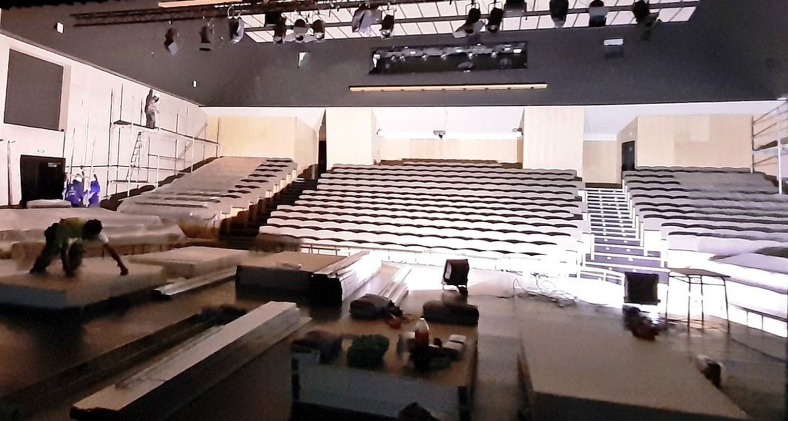 San Martín de la Vega inicia obras de mejora de su auditorio
