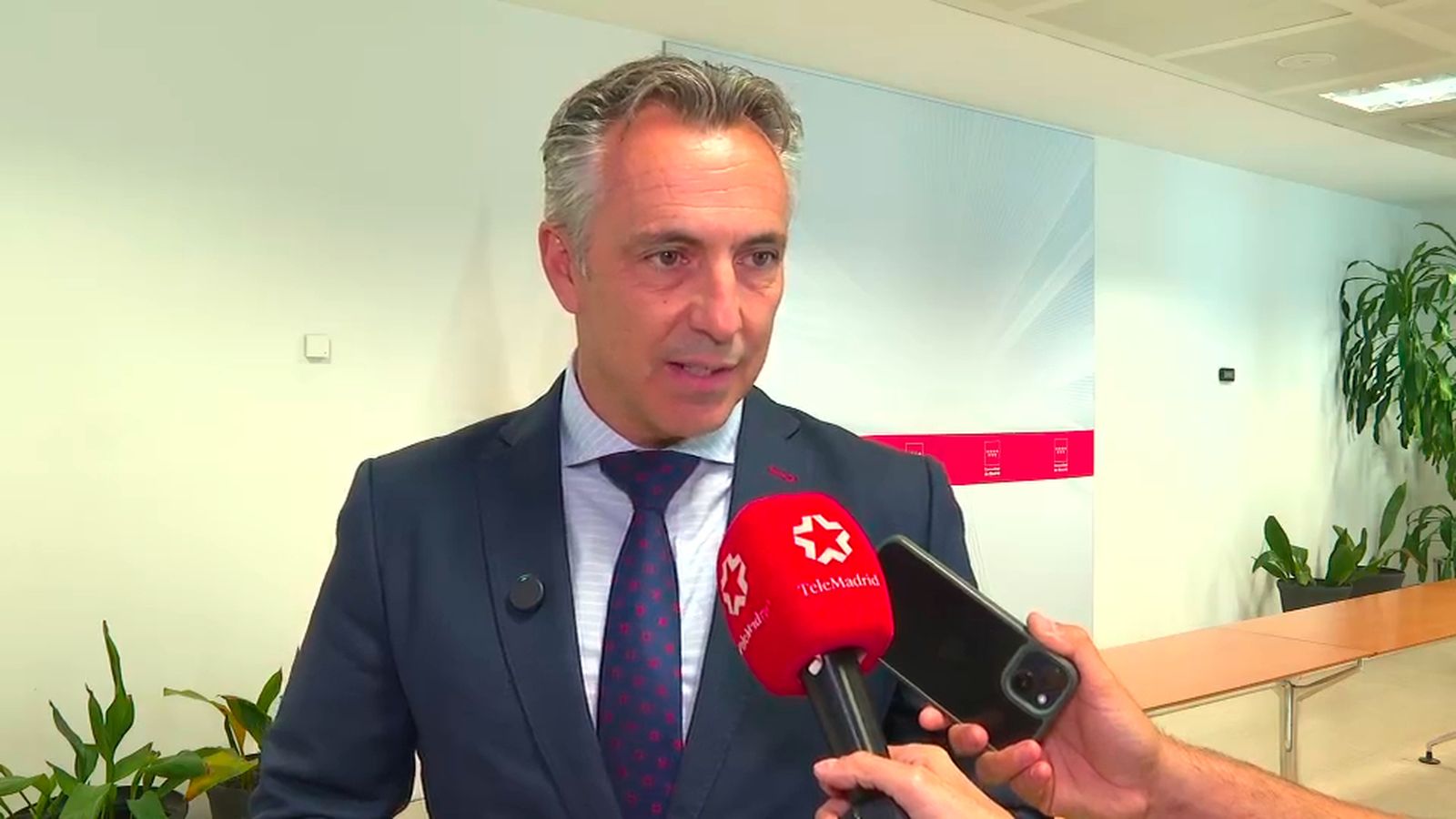 Carlos Novillo, consejero de Medio Ambiente, Agricultura e Interior de la Comunidad de Madrid