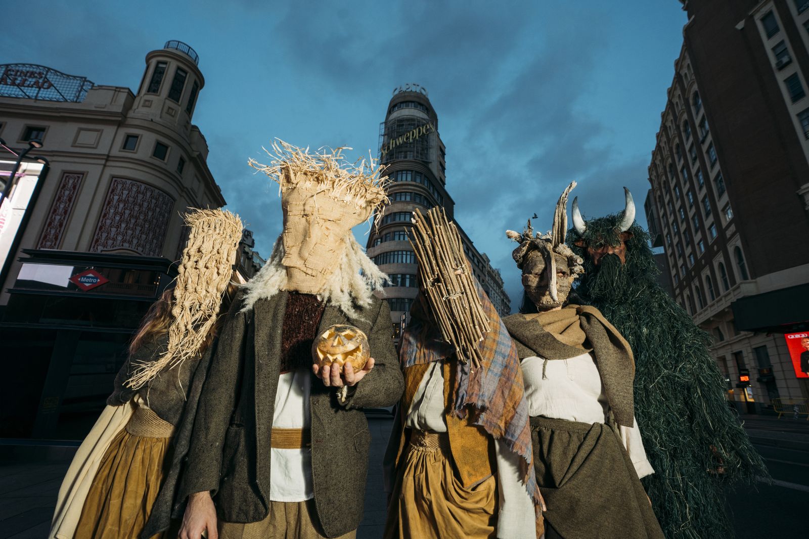 Disfraces de Samhain, el Halloween irlandés, en Madrid