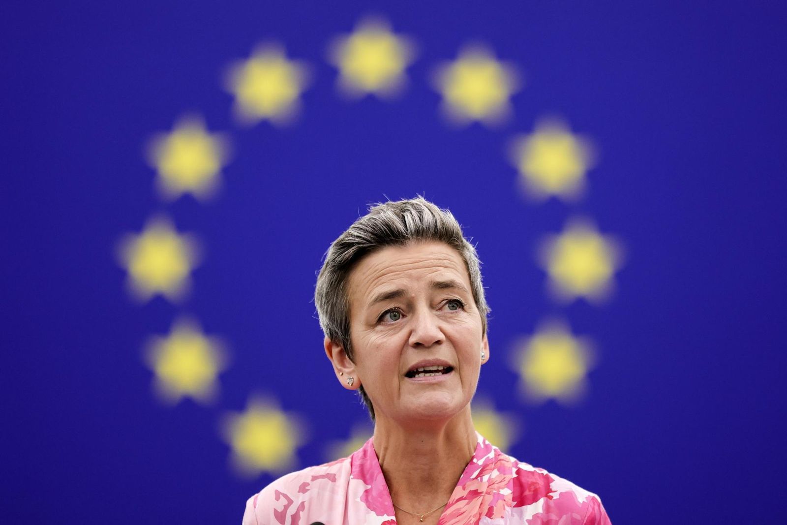 La vicepresidenta ejecutiva de la Comisión Europea encargada de Competencia, Margrethe Vestager