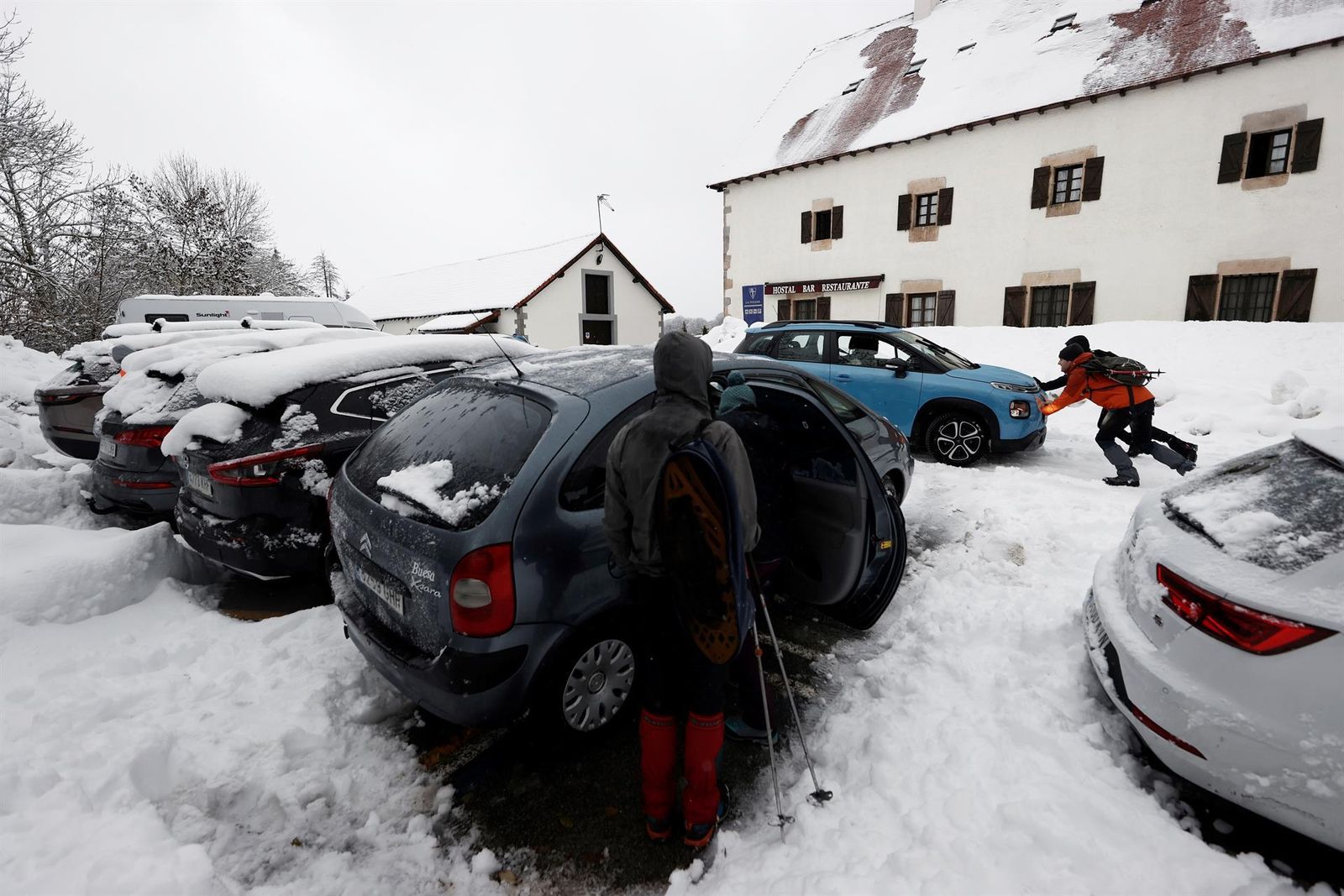 Nieve en Navarra