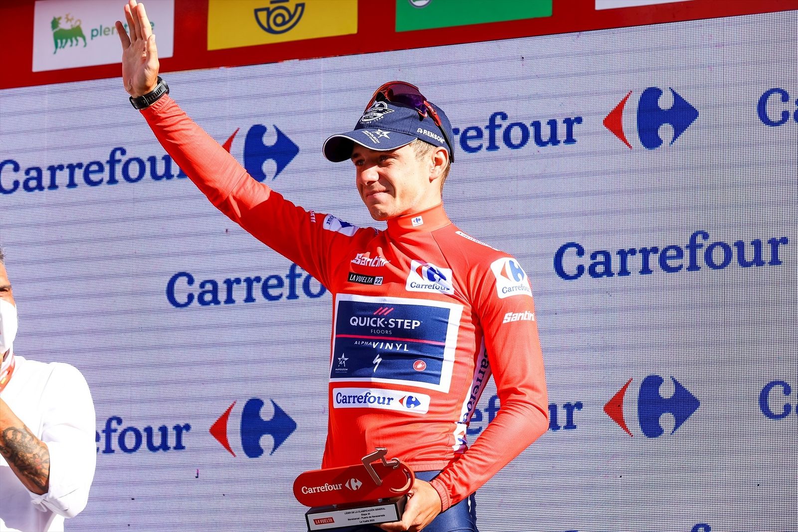Remco Evenepoel ganador de la ronda ciclista española 2022