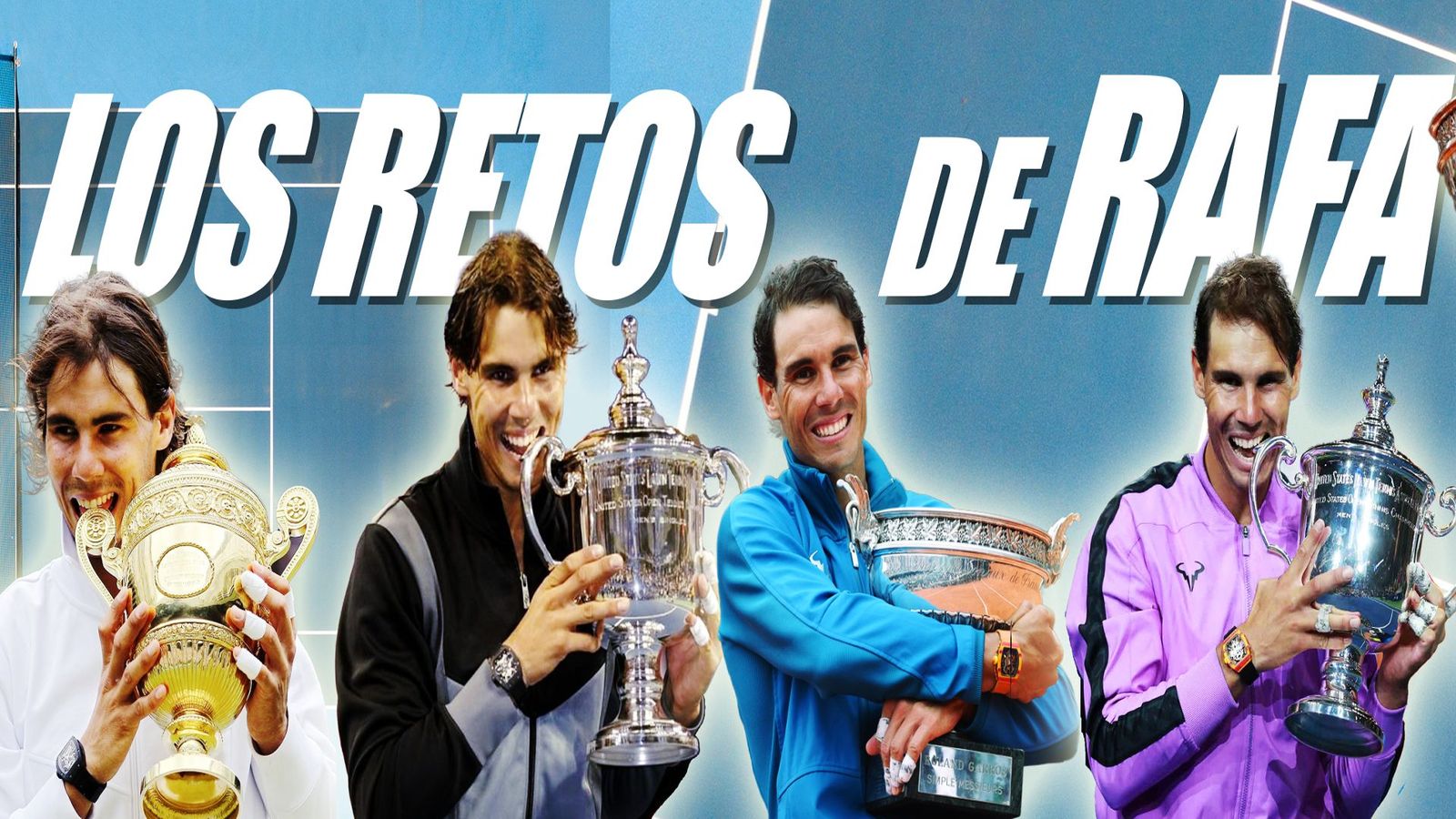 Los nuevos retos de Rafa Nadal