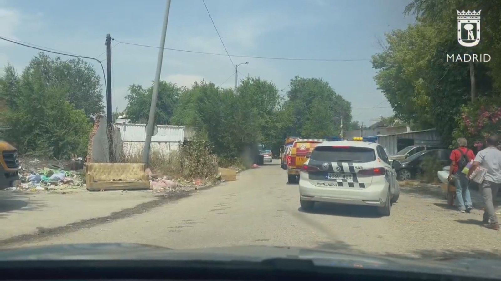Detenido por apuñalar en el pecho a un hombre en una pelea por drogas en la Cañada Real