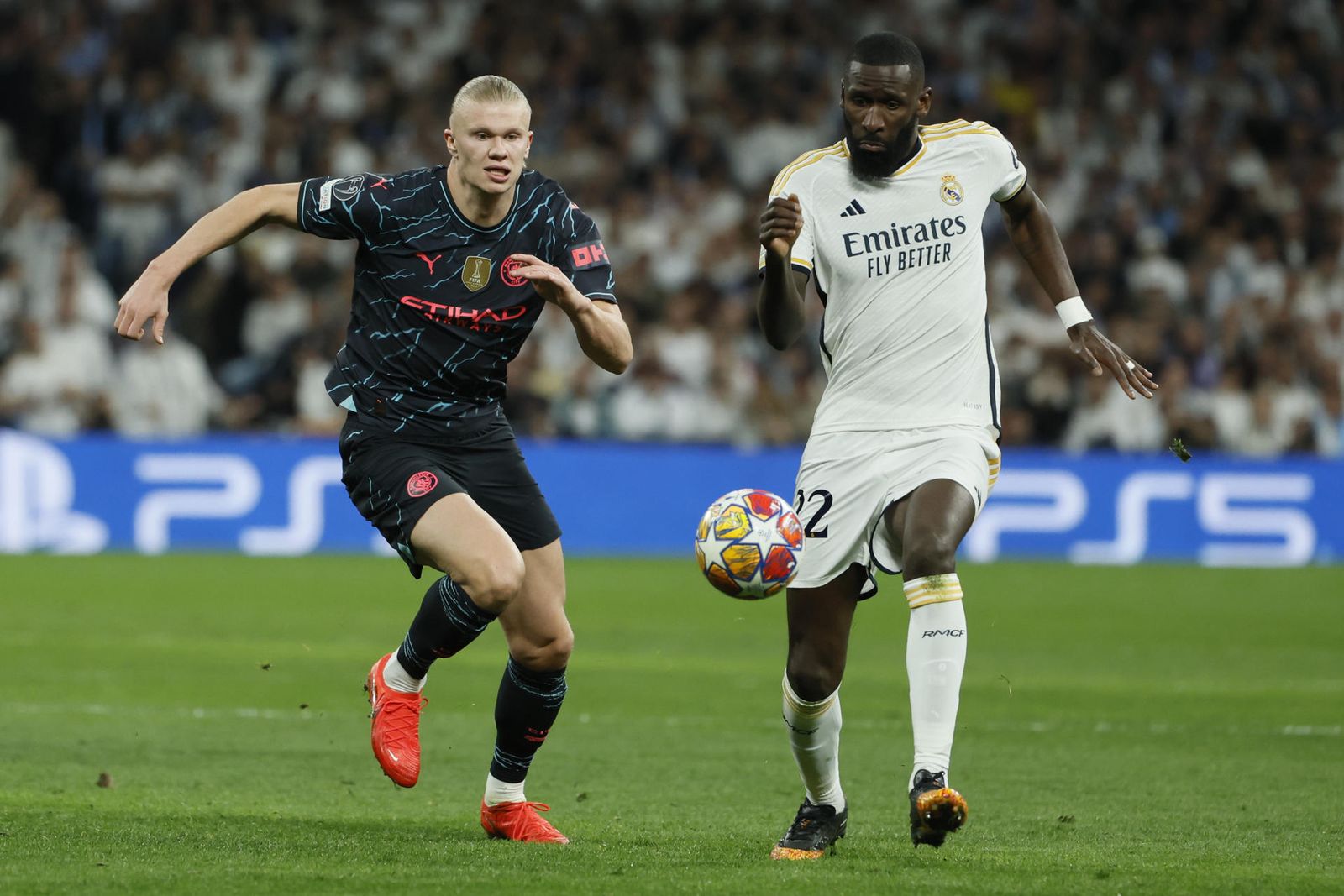 Haaland y Rudiger
