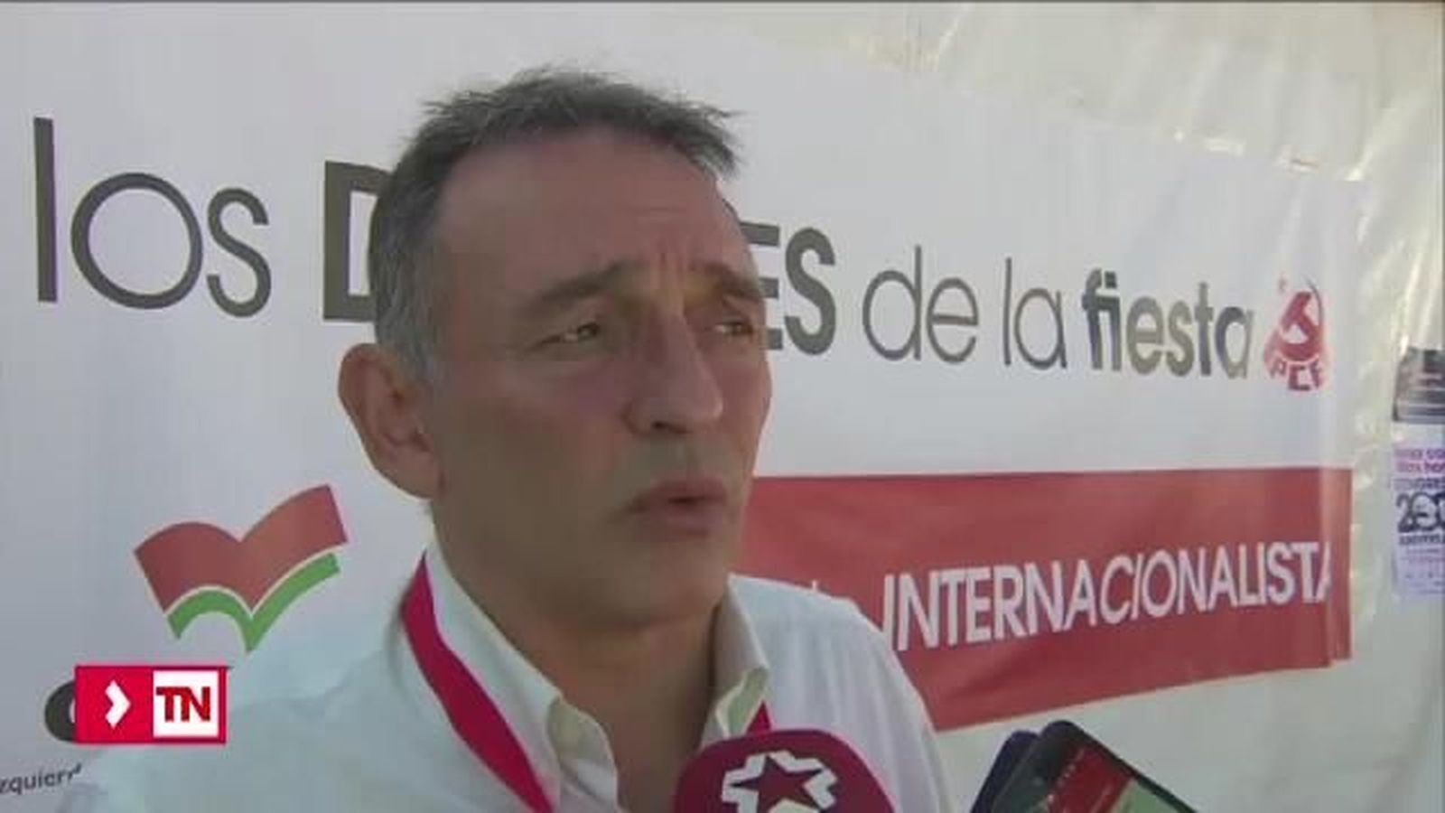 El PCE celebra su fiesta anual en Vallecas