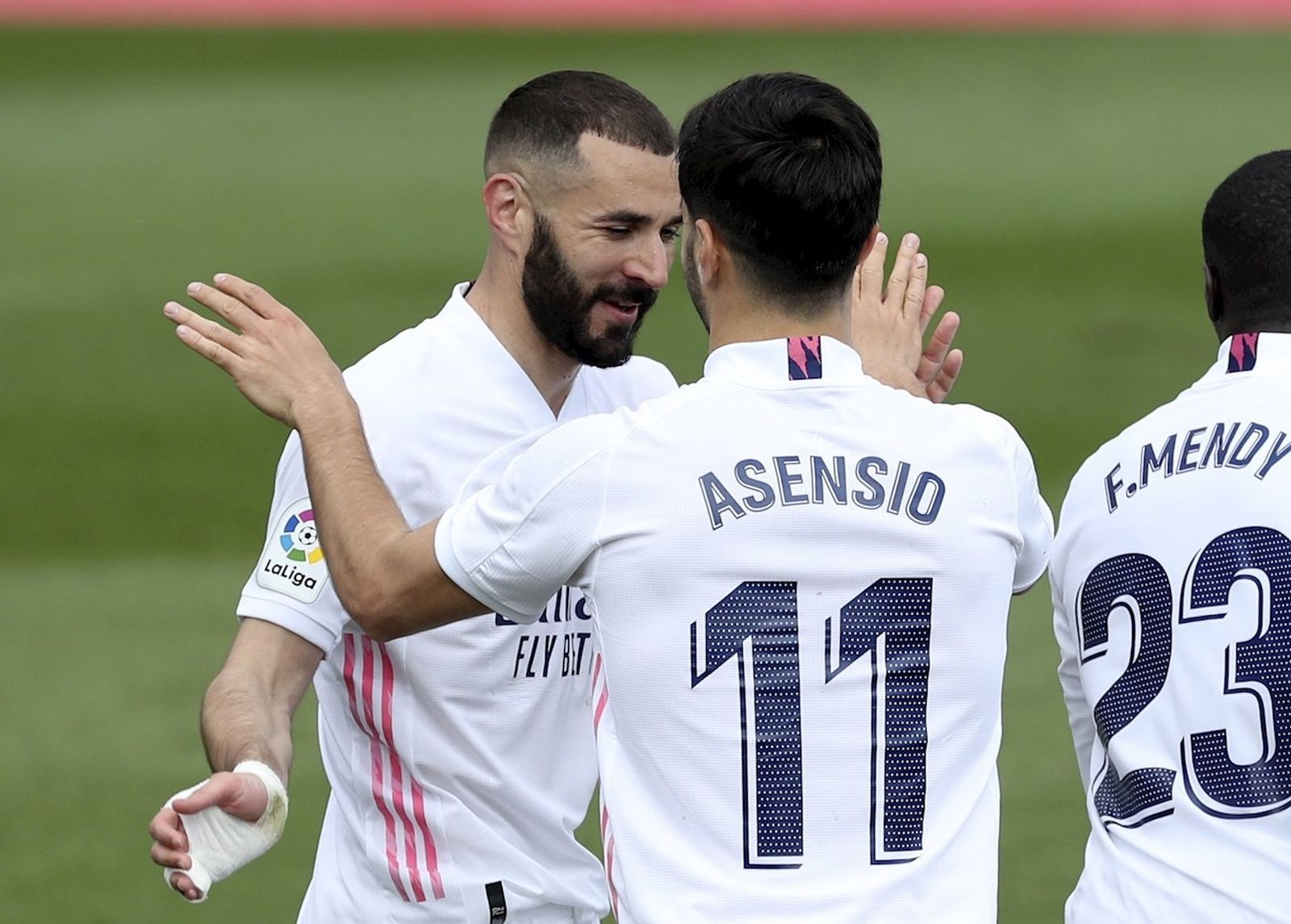 Benzema y Marco Asensio