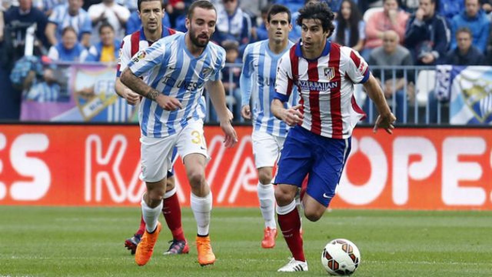 2-2. Frenético empate entre Málaga y Atlético