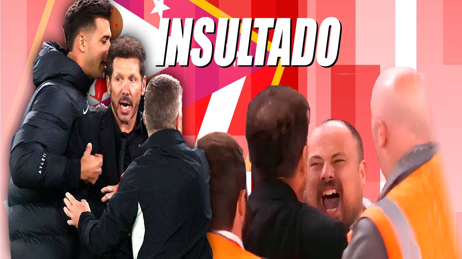 Simeone estalla contra los insultos de un aficionado del Liverpool