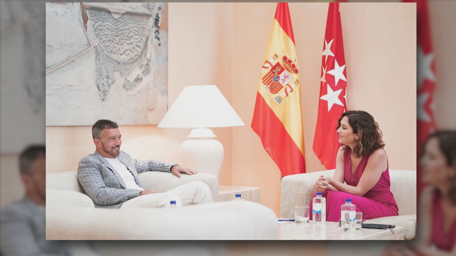 Antonio Banderas e Isabel Díaz Ayuso