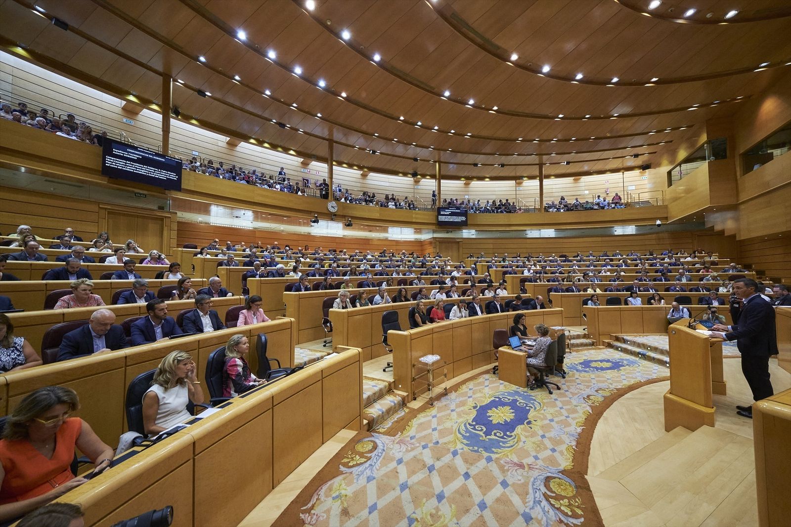 Vista general del Senado