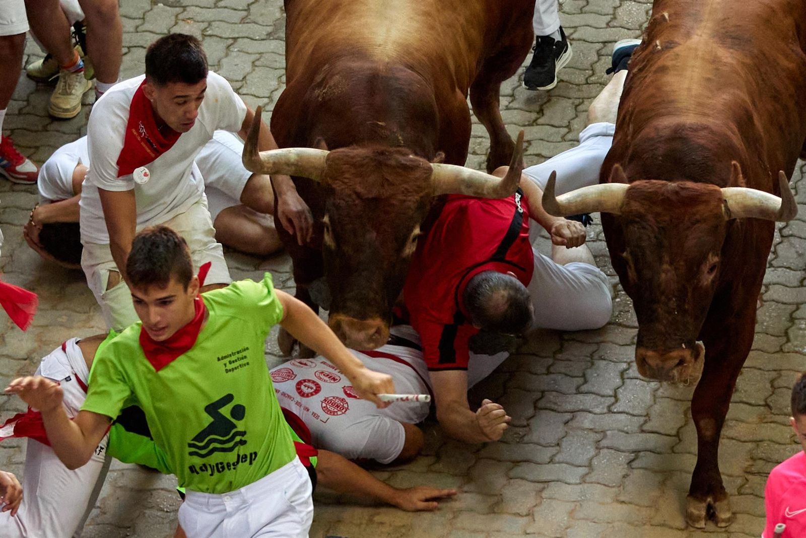Último encierro en San Fermín