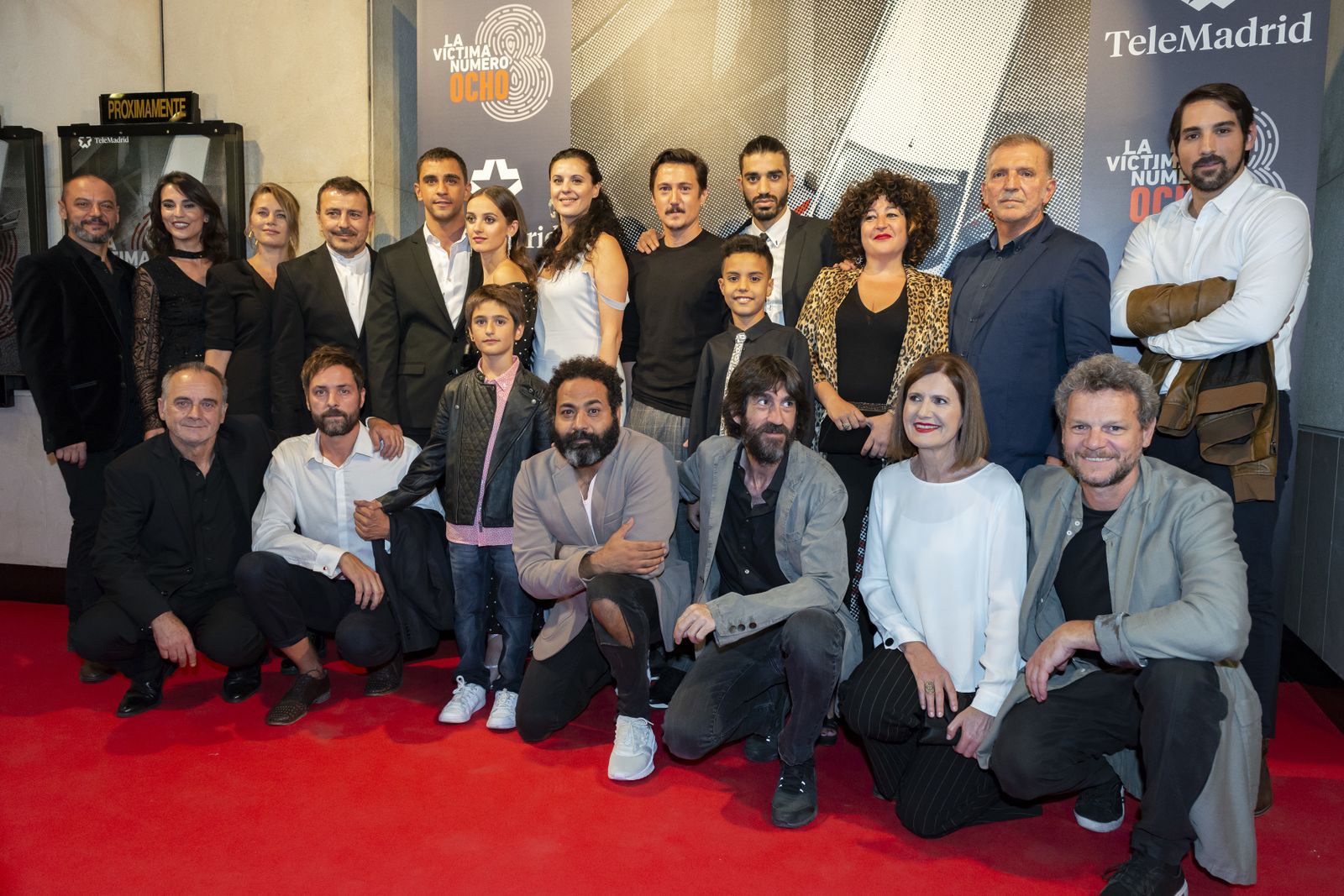 Premier de 'La víctima número ocho' en el Palacio de la Prensa