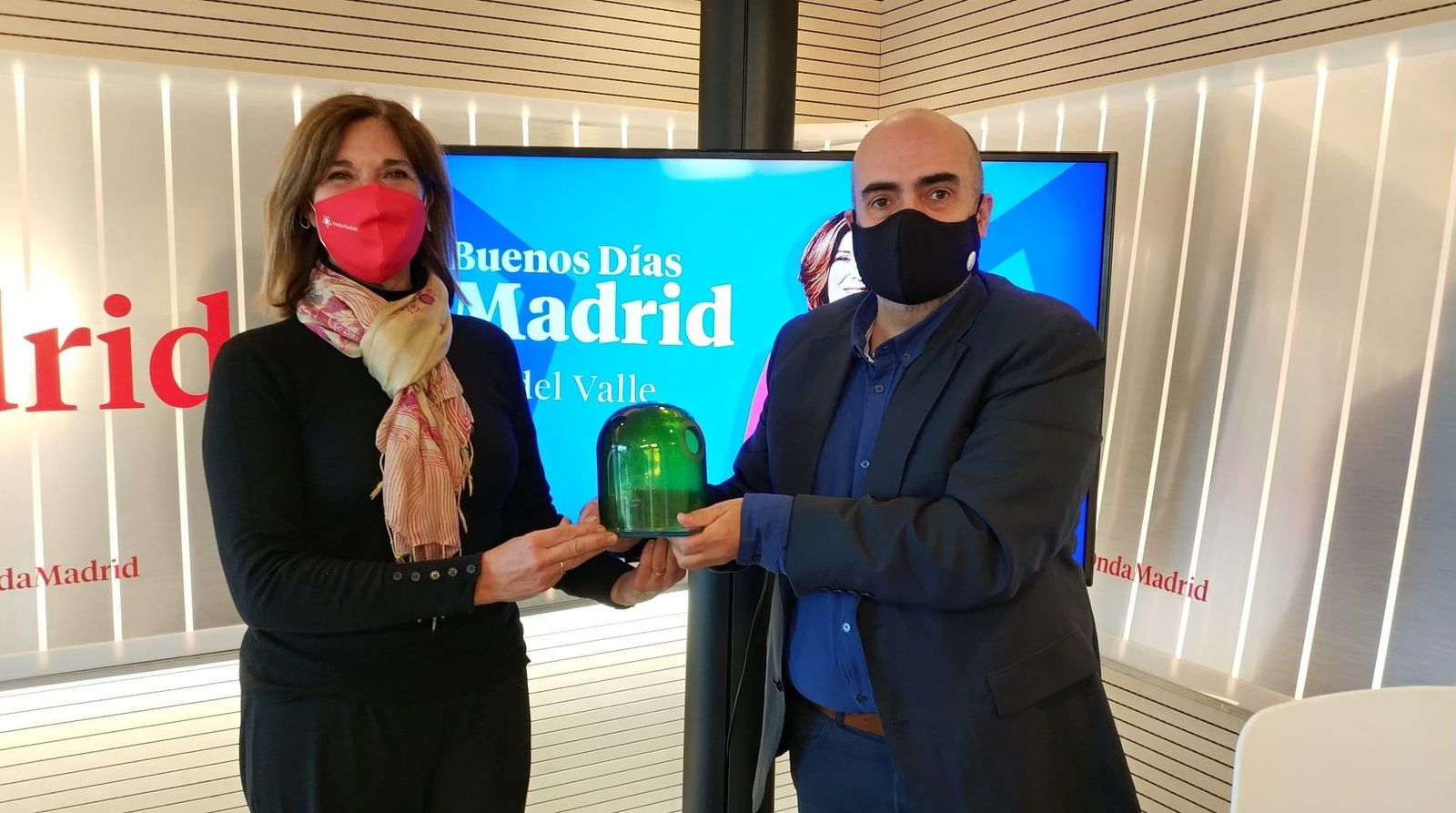Ely del Valle y Miguel Aguado, de ‘Buenos Días, Madrid’ de Onda Madrid.