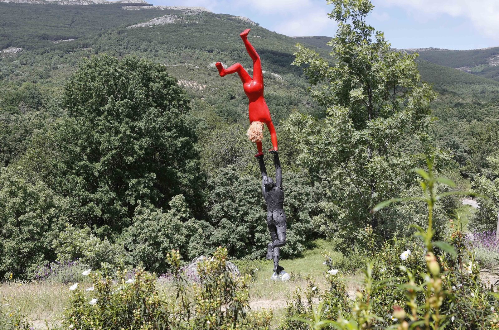 Escultura en el Valle de los Sueños