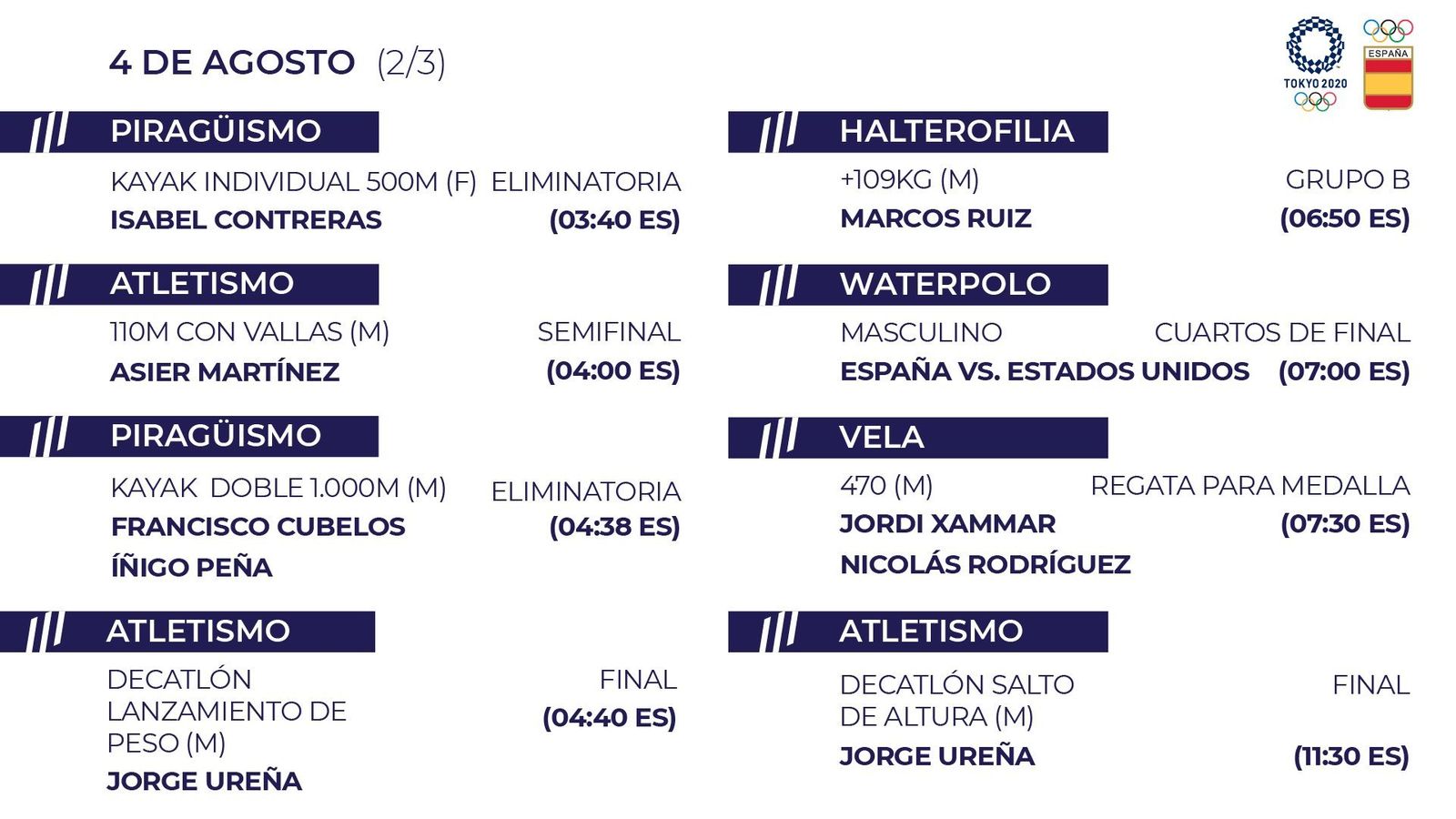 Calendario