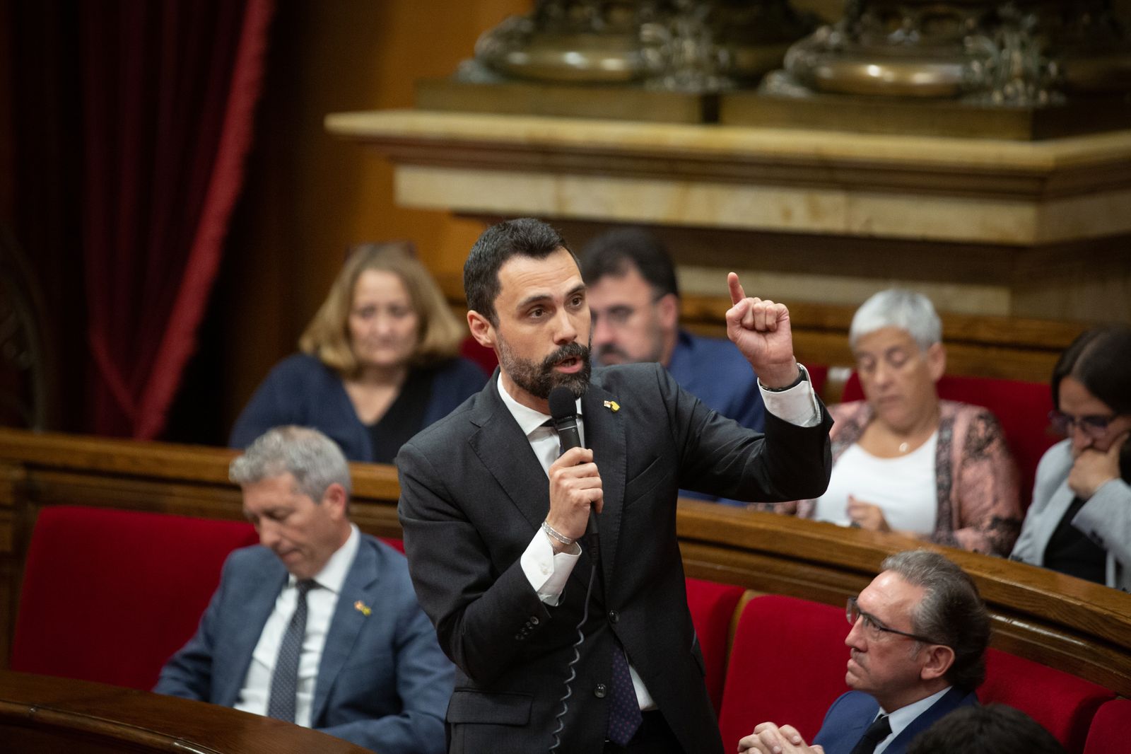 El conseller de Empresa y Trabajo, Roger Torrent
