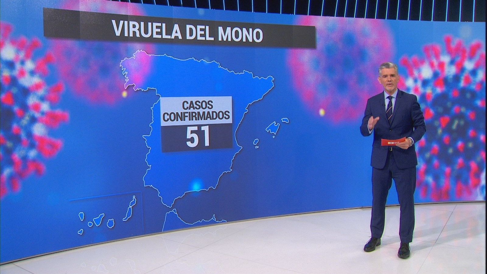 Los casos de viruela del mono ascienden a 51 en nuestro país